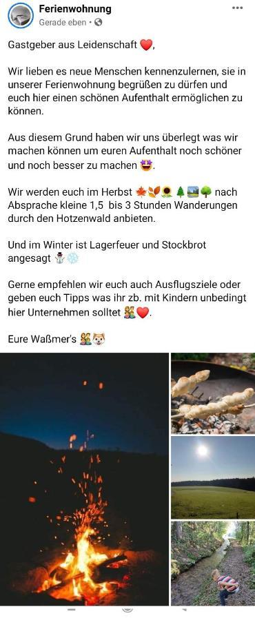 Ferienwohnung An Der Kapelle Rickenbach  Экстерьер фото